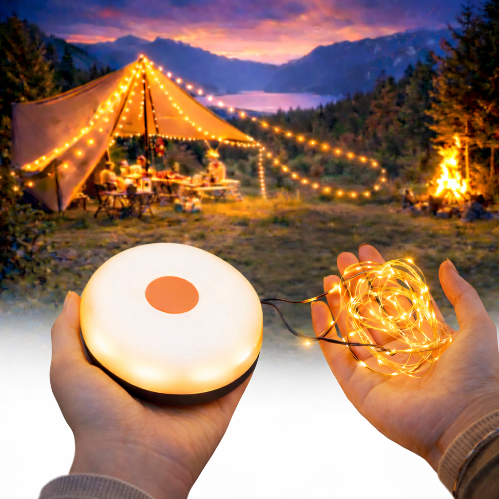 OmniGlow™ 4 in 1 Camp Lamp