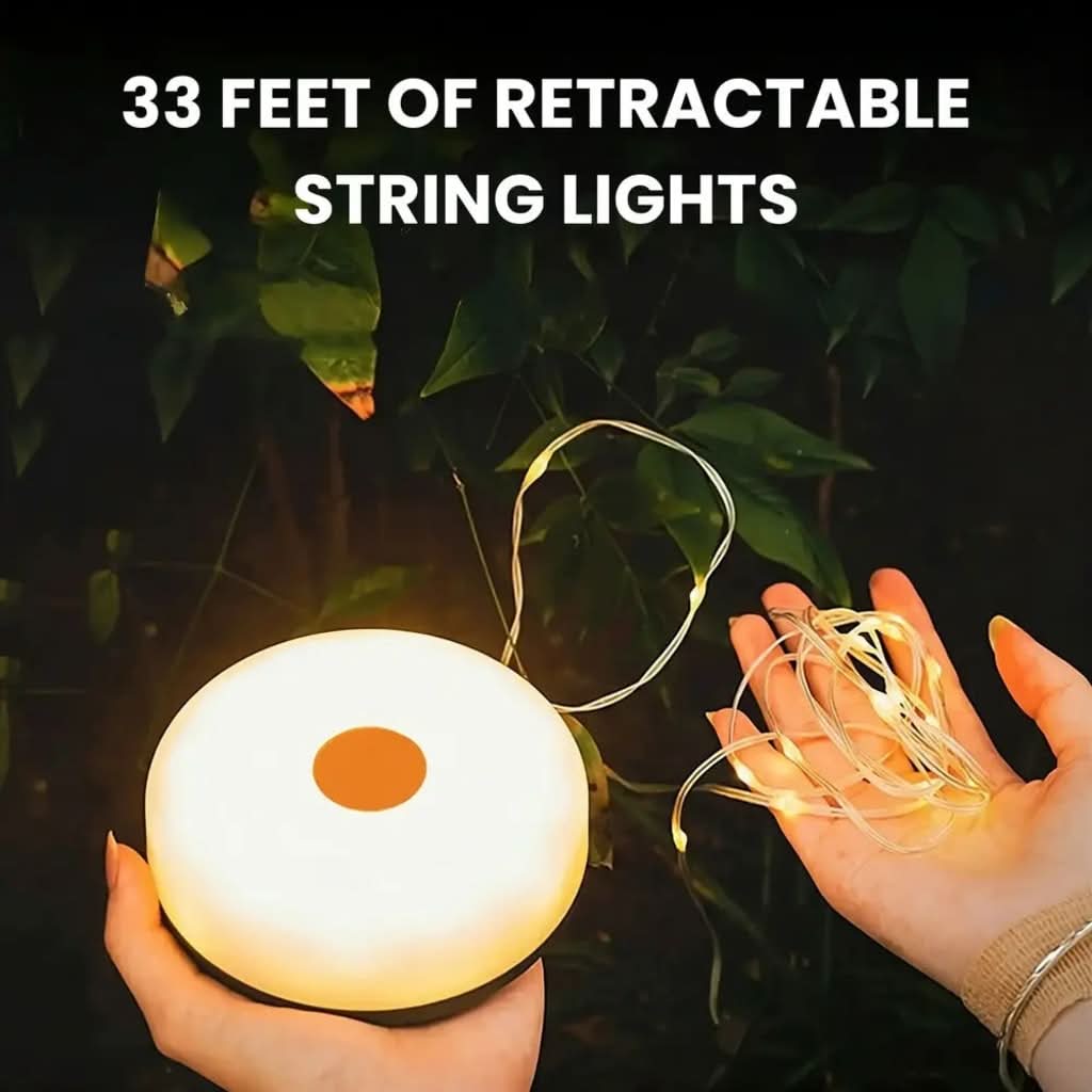 OmniGlow™ 4 in 1 Retractable Camp Lamp